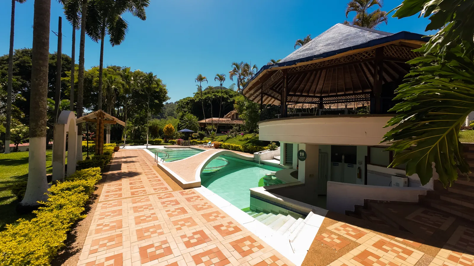 Vista aerea de la finca