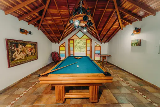 La sala de billar