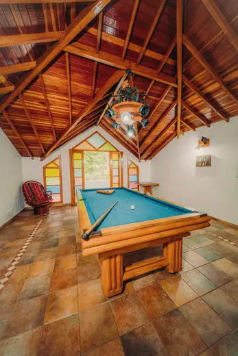 La sala de billar